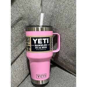 Yeti Rambler 35 oz POWER PINK PRICE FIRM ⬇️